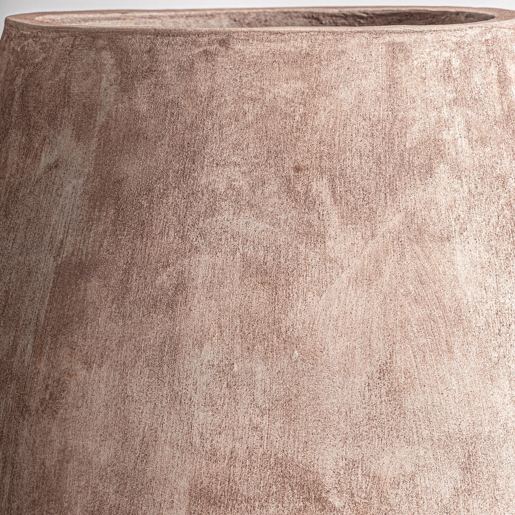 PALE PINK CONCRETE VASE