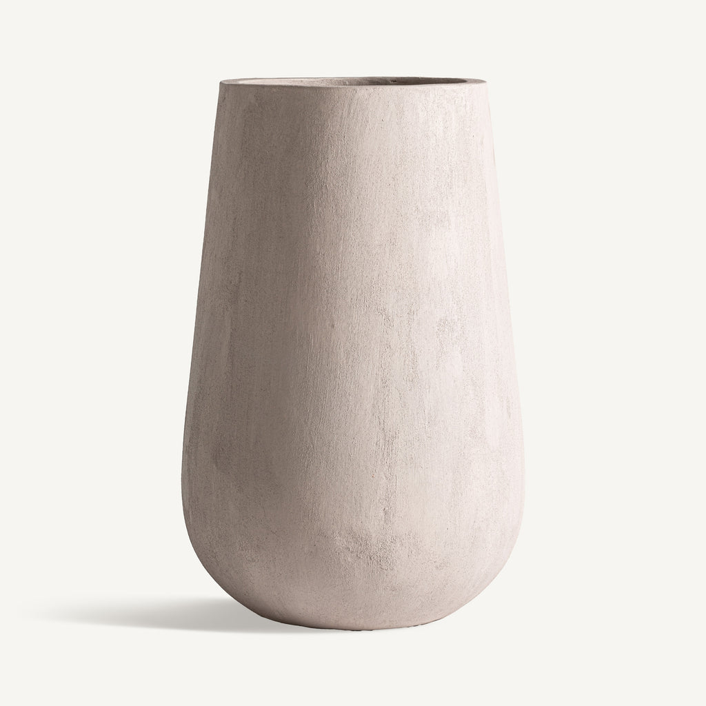 TAUPE CONCRETE VASE