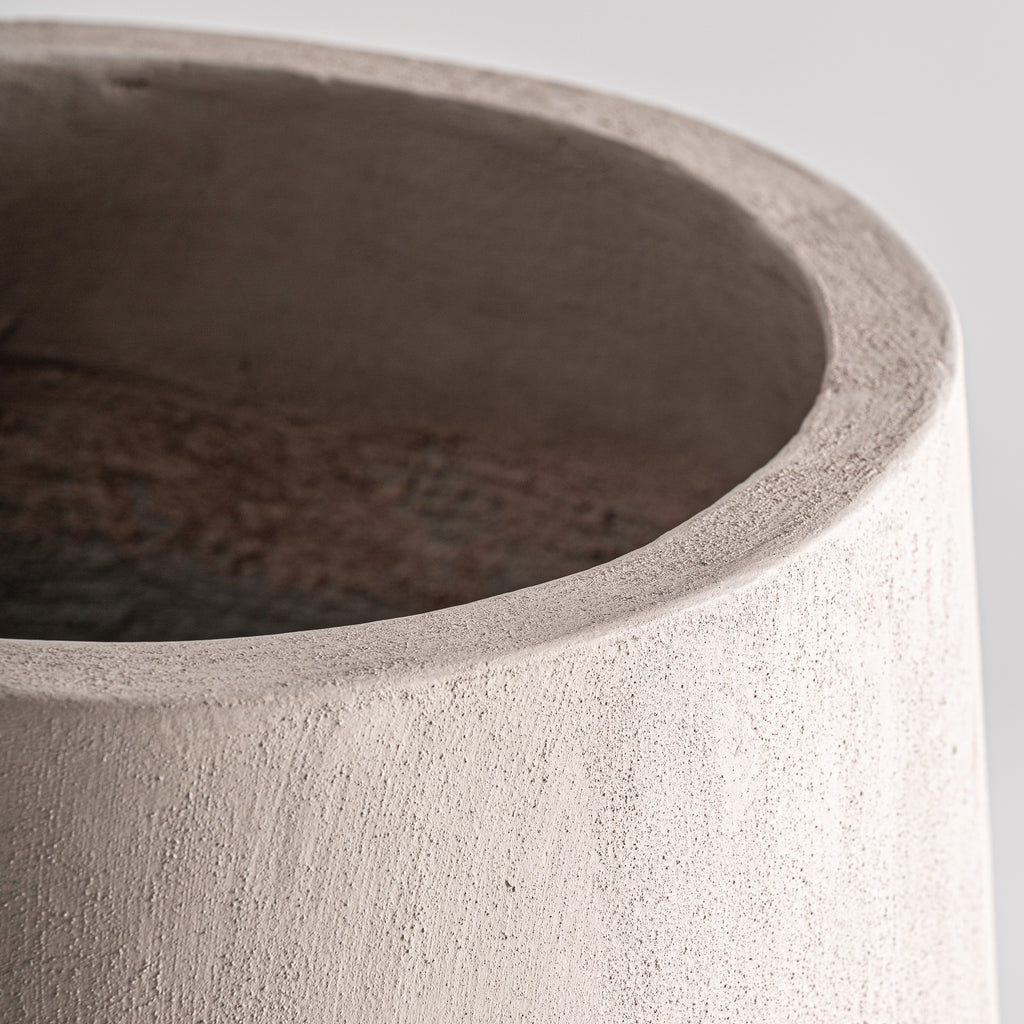 TAUPE CONCRETE VASE