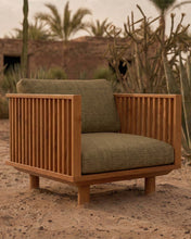 Load image into Gallery viewer, 1-seater outdoor sofa