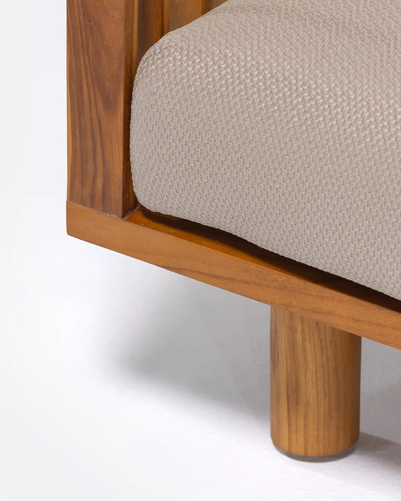 1-seater outdoor sofa