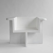 Cargar imagen en el visor de la galería, Brutus Lounge Chair - Bone White
