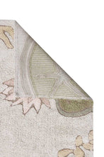 Laden Sie das Bild in den Galerie-Viewer, WASHABLE PLAY RUG BOTANIC FANTASY