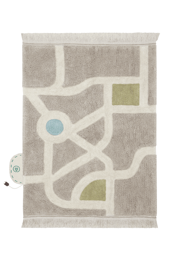 WASHABLE PLAY RUG ECOCITY