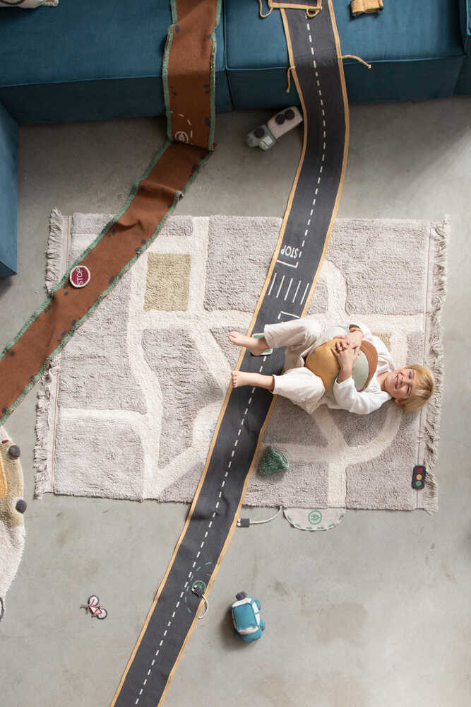 WASHABLE PLAY RUG ECOCITY