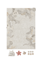 Carica l&#39;immagine nel visualizzatore di Gallery, WASHABLE PLAY RUG SEABED 140 x 200 cm