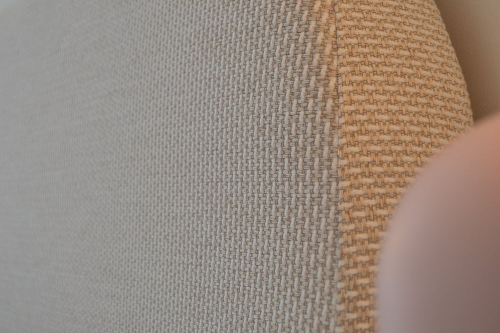 Wave Bed in Natural Weave