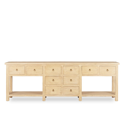 Wabi-sabi console table