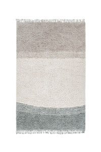 WOOLABLE RUG INTO THE BLUE