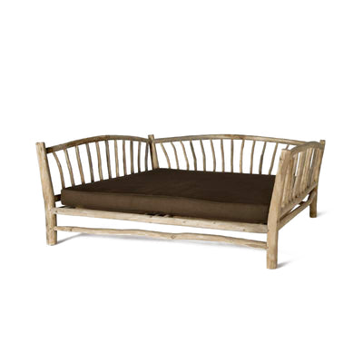 Deep bench with Sunbrella cushion included