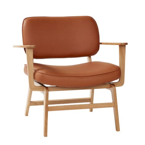 Haze Lounge Chair Brown