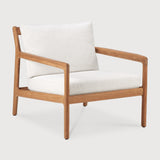 Off White Jack outdoor lounge chair by Jacques Deneef