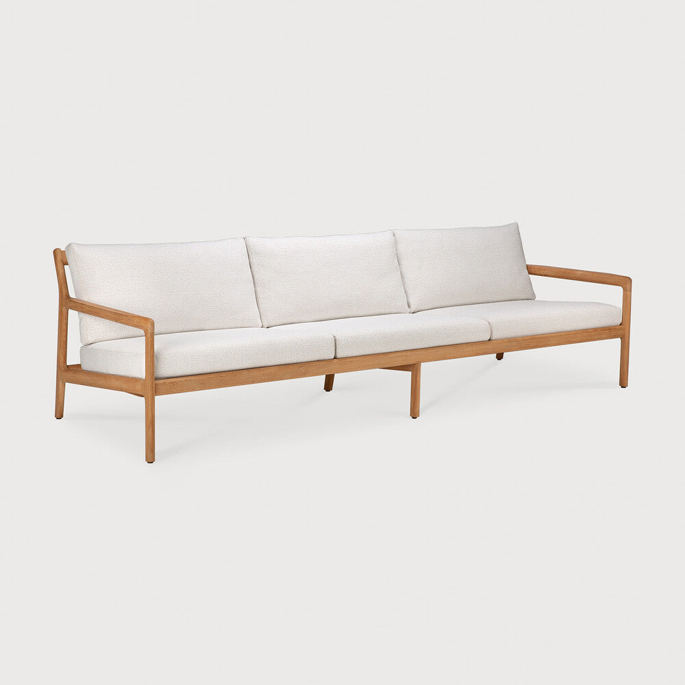 Off White Jack outdoor sofa by Jacques Deneef