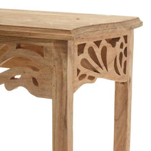 Load image into Gallery viewer, CONSOLE NATURAL WOOD 80 X 24 X 77 CM