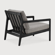 Load image into Gallery viewer, Mocha Teak Black Jack outdoor lounge chair by Jacques Deneef