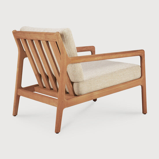 Natural Jack outdoor lounge chair by Jacques Deneef