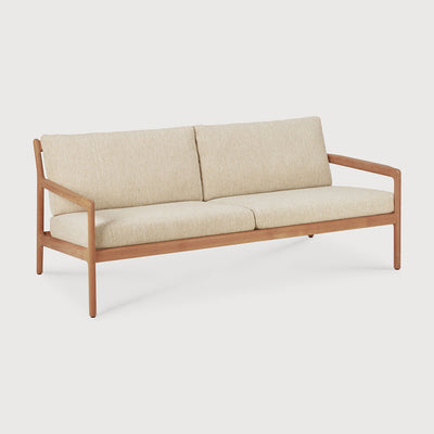 Natural Jack outdoor sofa by Jacques Deneef