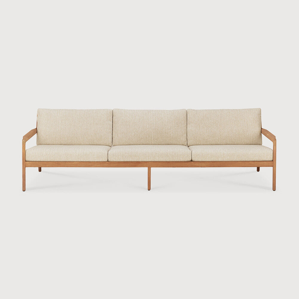 Natural Jack outdoor sofa by Jacques Deneef