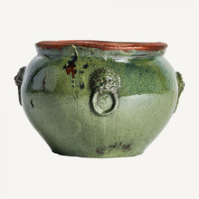 Load image into Gallery viewer, Ceramic green vase
