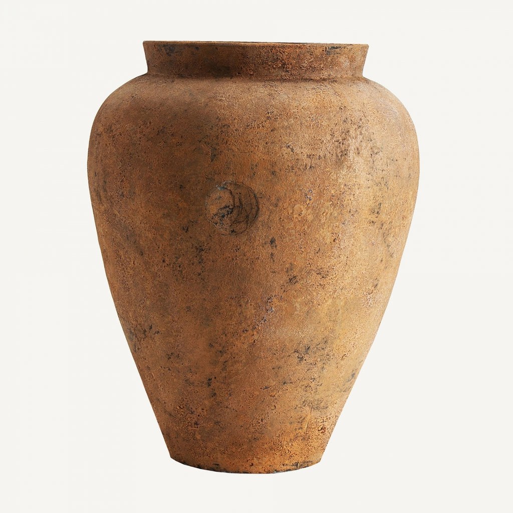 Copper Amphora Vase