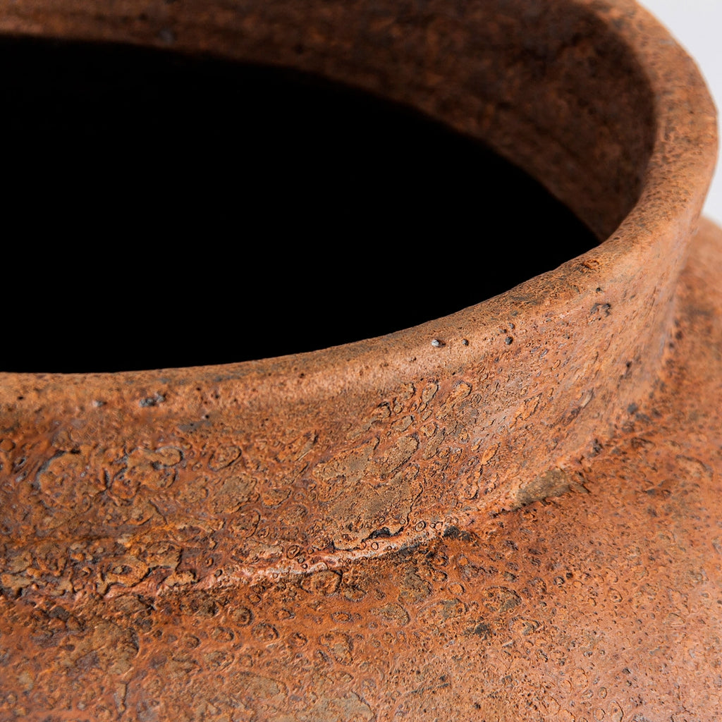 Copper Amphora Vase