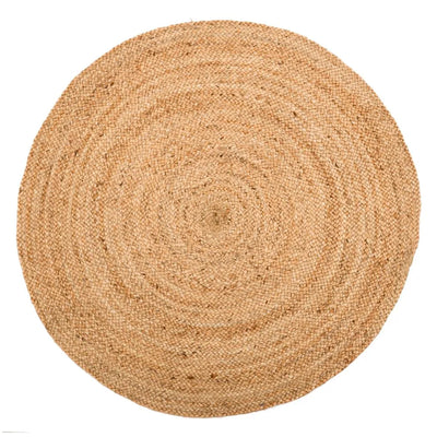 NATURAL JUTE DECORATION RUG 200 X 200 X 1 CM