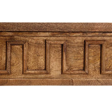 Carica l&#39;immagine nel visualizzatore di Gallery, BROWN MANGO WOOD CONSOLE 117 X 45 X 78 CM