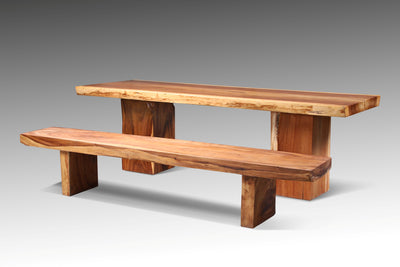 Solid Wood Bench