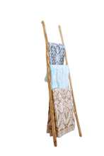 Load image into Gallery viewer, NATURAL TEAK WOOD LADDER 40 X 6 X 160 CM