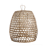 NATURAL FIBER CEILING LAMP 60 X 60 X 80 CM