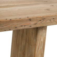Load image into Gallery viewer, NATURAL PINE WOOD CONSOLE ENTRANCE 183 X 38 X 76 CM