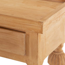 Carica l&#39;immagine nel visualizzatore di Gallery, CONSOLE NATURAL WOOD MINDI 100 X 30 X 77 CM