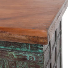 Load image into Gallery viewer, NATURAL TEAK WOOD CONSOLE LIVING ROOM 130 X 39 X 96 CM