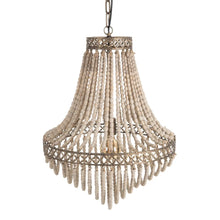 Load image into Gallery viewer, NATURAL FIR WOOD CEILING LAMP 48 X 48 X 60 CM
