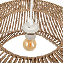 Carica l&#39;immagine nel visualizzatore di Gallery, NATURAL ROPE CEILING LAMP 33 X 33 X 30 CM