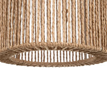 Load image into Gallery viewer, NATURAL ROPE CEILING LAMP 33 X 33 X 30 CM