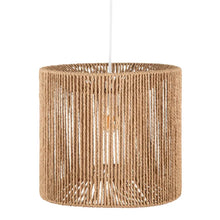 Load image into Gallery viewer, NATURAL ROPE CEILING LAMP 35 X 35 X 20 CM