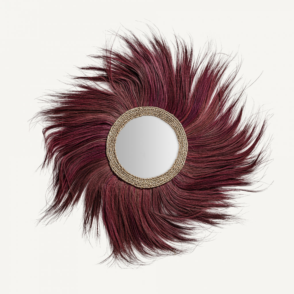 ABACA RED MIRROR