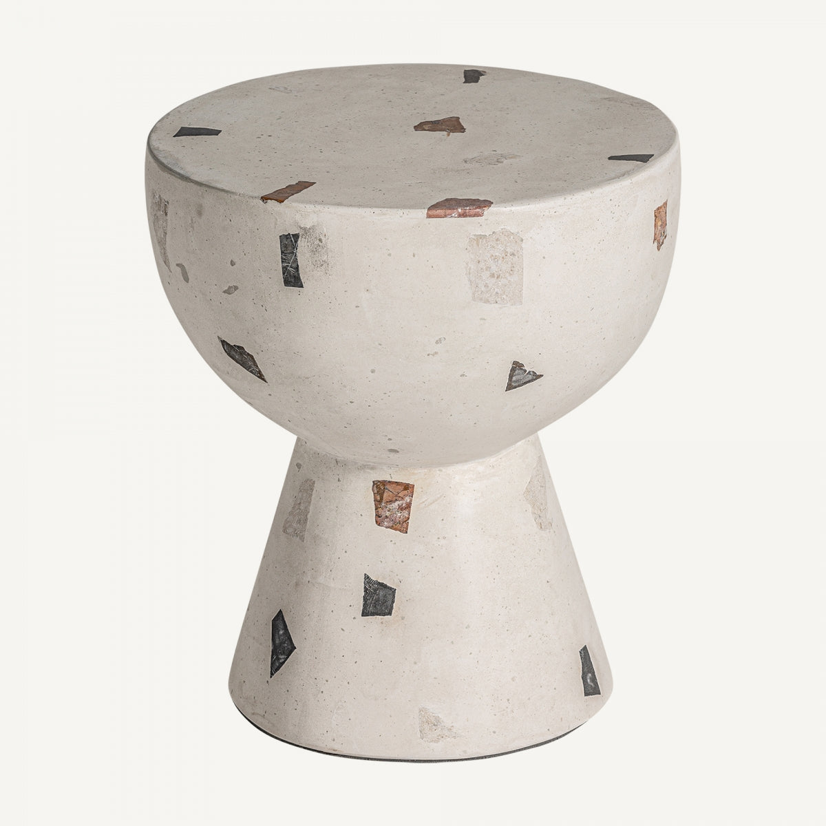 TERAZZO SIDE TABLE