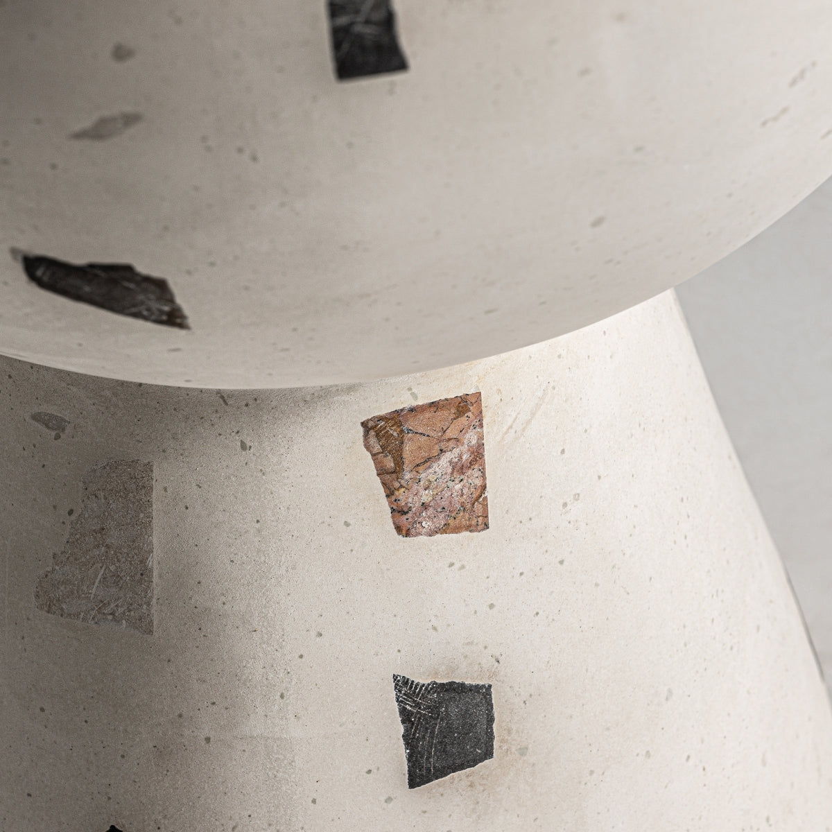 TERAZZO SIDE TABLE