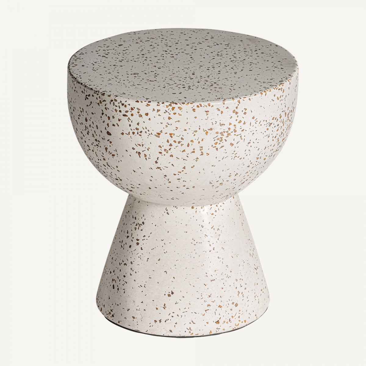 TERAZZO SIDE TABLE