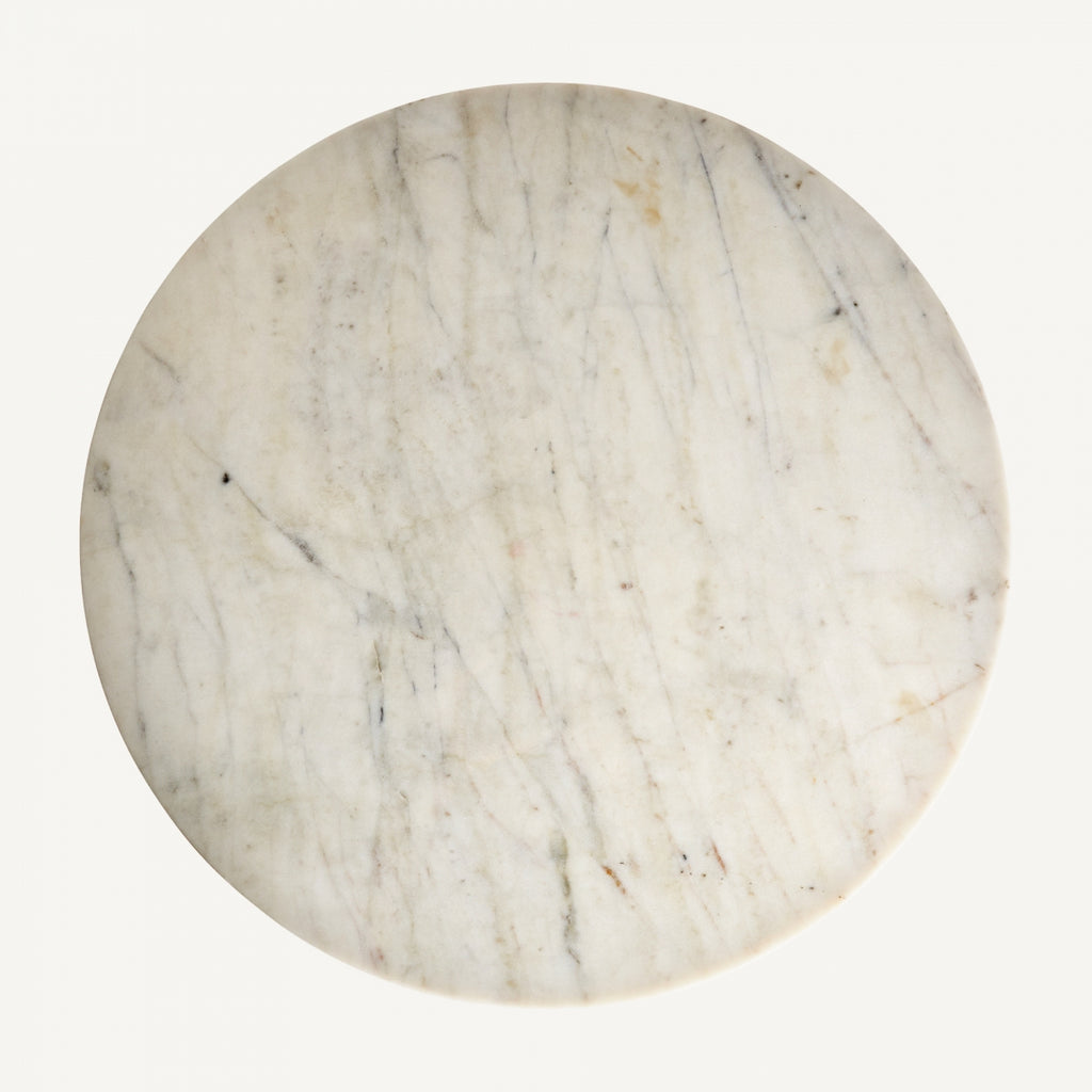 SOLID MARBLE SIDE TABLE