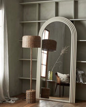 Load image into Gallery viewer, CANE RATTAN, FLOOR LAMP