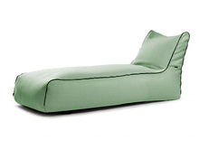 Cargar imagen en el visor de la galería, Bean bag Sunbed Zip Capri Green