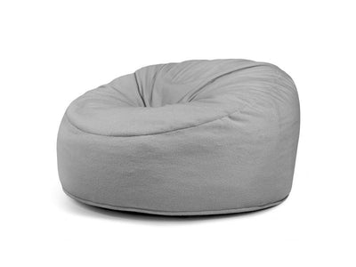 Foam Bean bag Om 135 Teddy White Grey