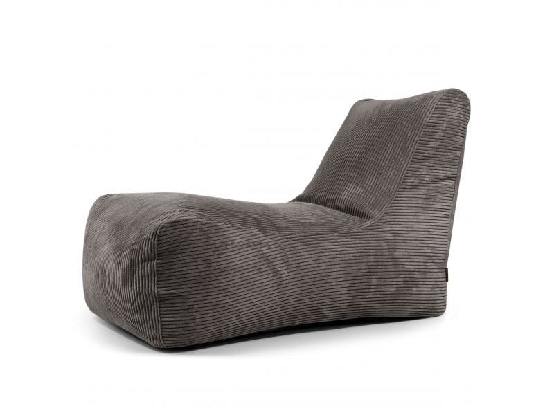 Bean bag Lounge Waves Dark Grey