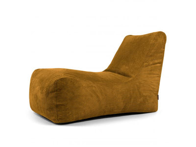 Bean bag Lounge Waves Mustard