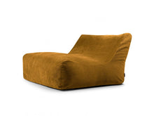 Laden Sie das Bild in den Galerie-Viewer, Bean bag Sofa Lounge Waves Mustard