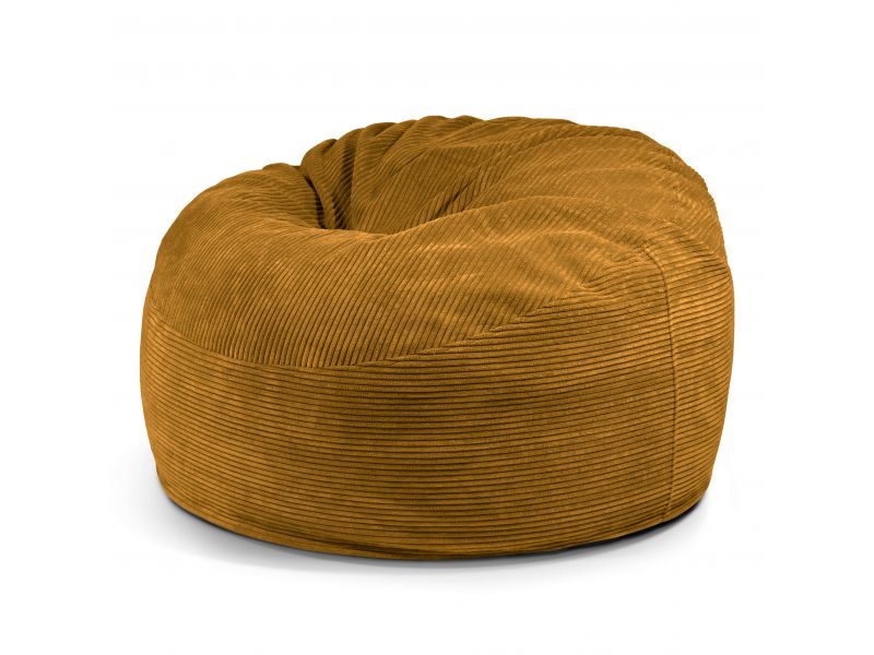 Foam Bean bag Om 110 Waves Mustard