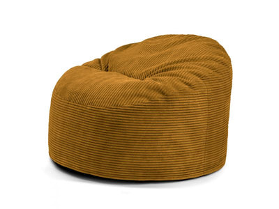 Foam Bean bag Om 85 Waves Mustard